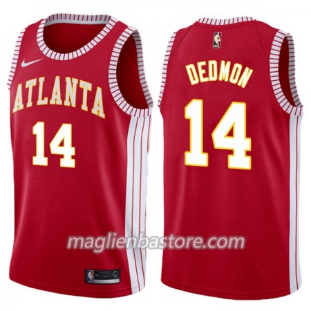 Maglia NBA Atlanta Hawks Dewayne Dedmon 14 Nike Classic Edition Swingman - Uomo